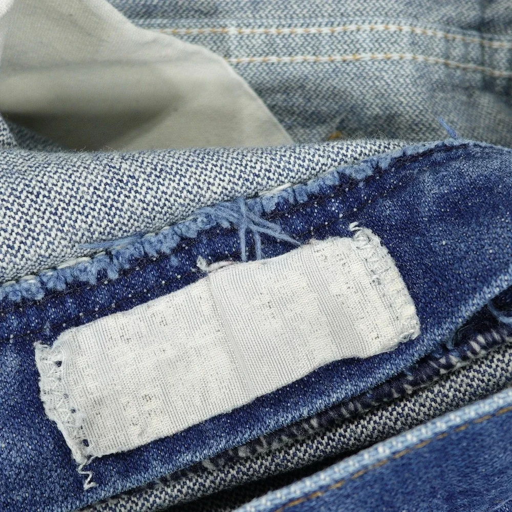 Wrangler 13MWZ Jeans Mens 36x32 Blue Regular Fit Straight Leg Denim Medium Wash